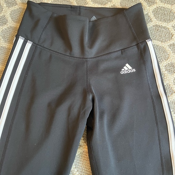 Adidas Climalite black Leggings size Small - Picture 8 of 9